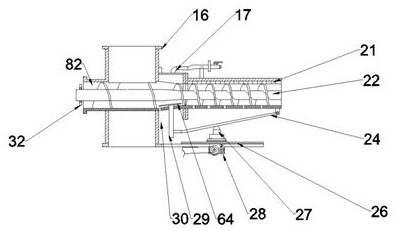 Peat drying and dewatering device capable of adjusting treatment mode according to water content