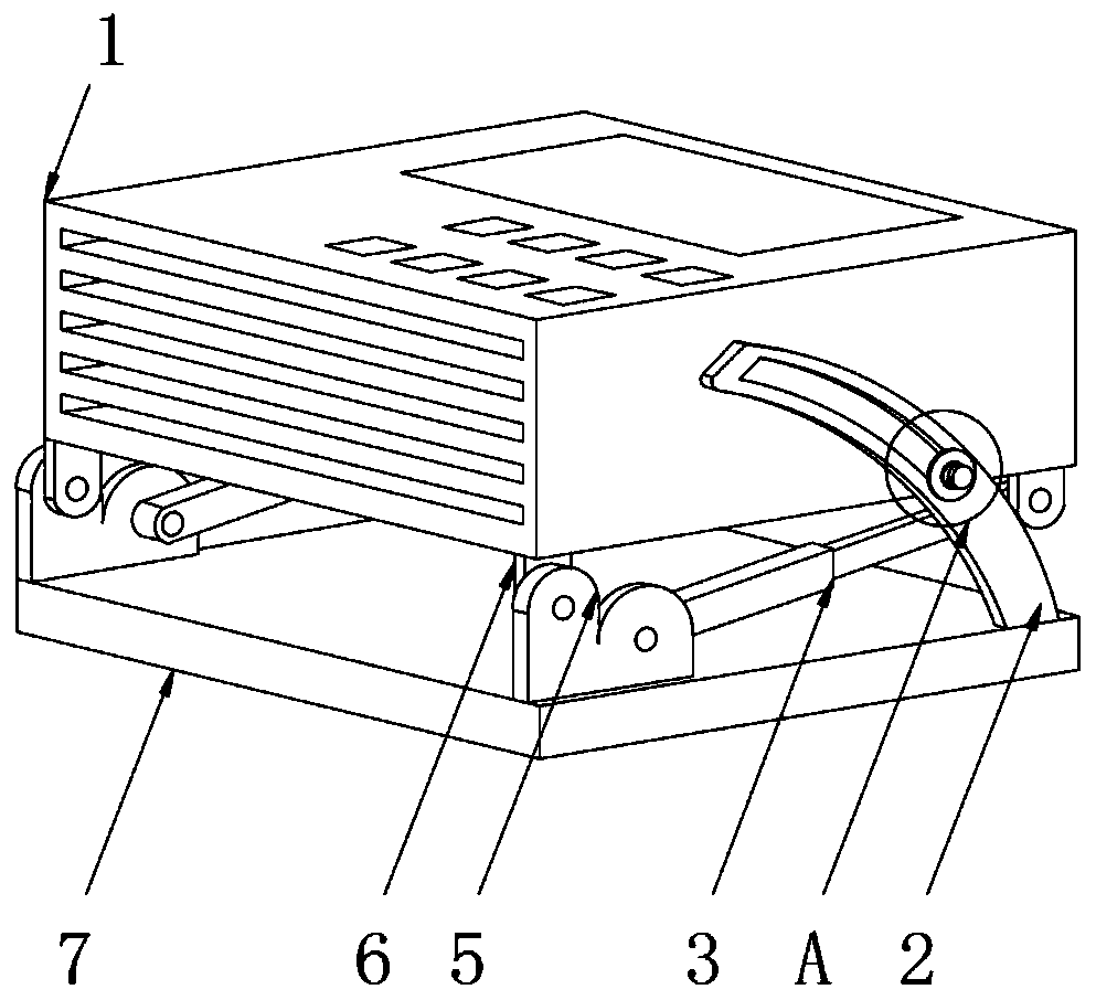 Method for preventing temperature of projector projection port from being too high