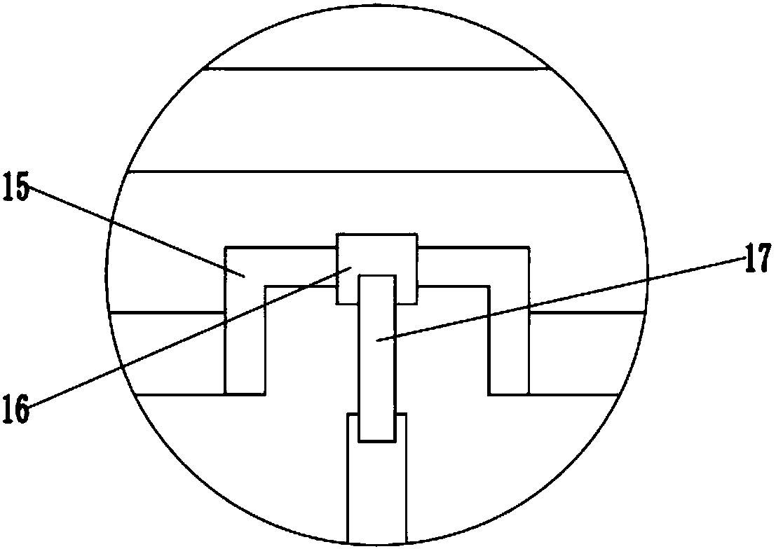 Multistage smashing and granulating device for garbage