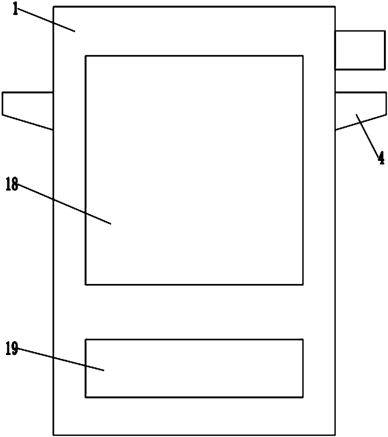 Multistage smashing and granulating device for garbage