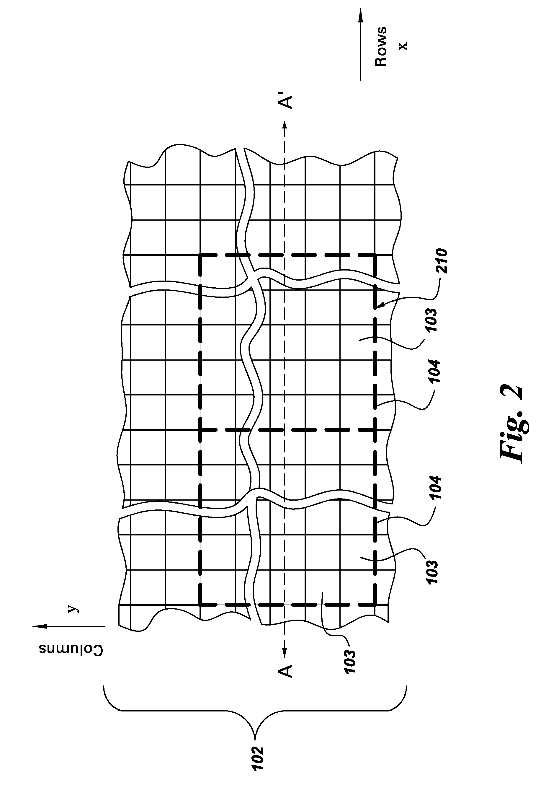 Large area modular sensor array assembly and method for making the same