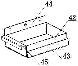 End mill based shell breaking device for plastic hollow polyhedron ball