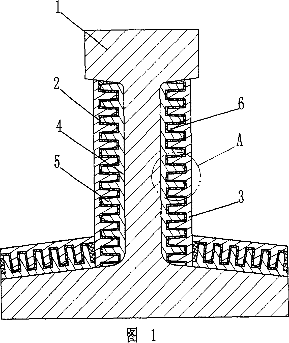 Damper rail