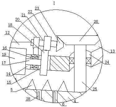 Residue and juice separation device for food processor