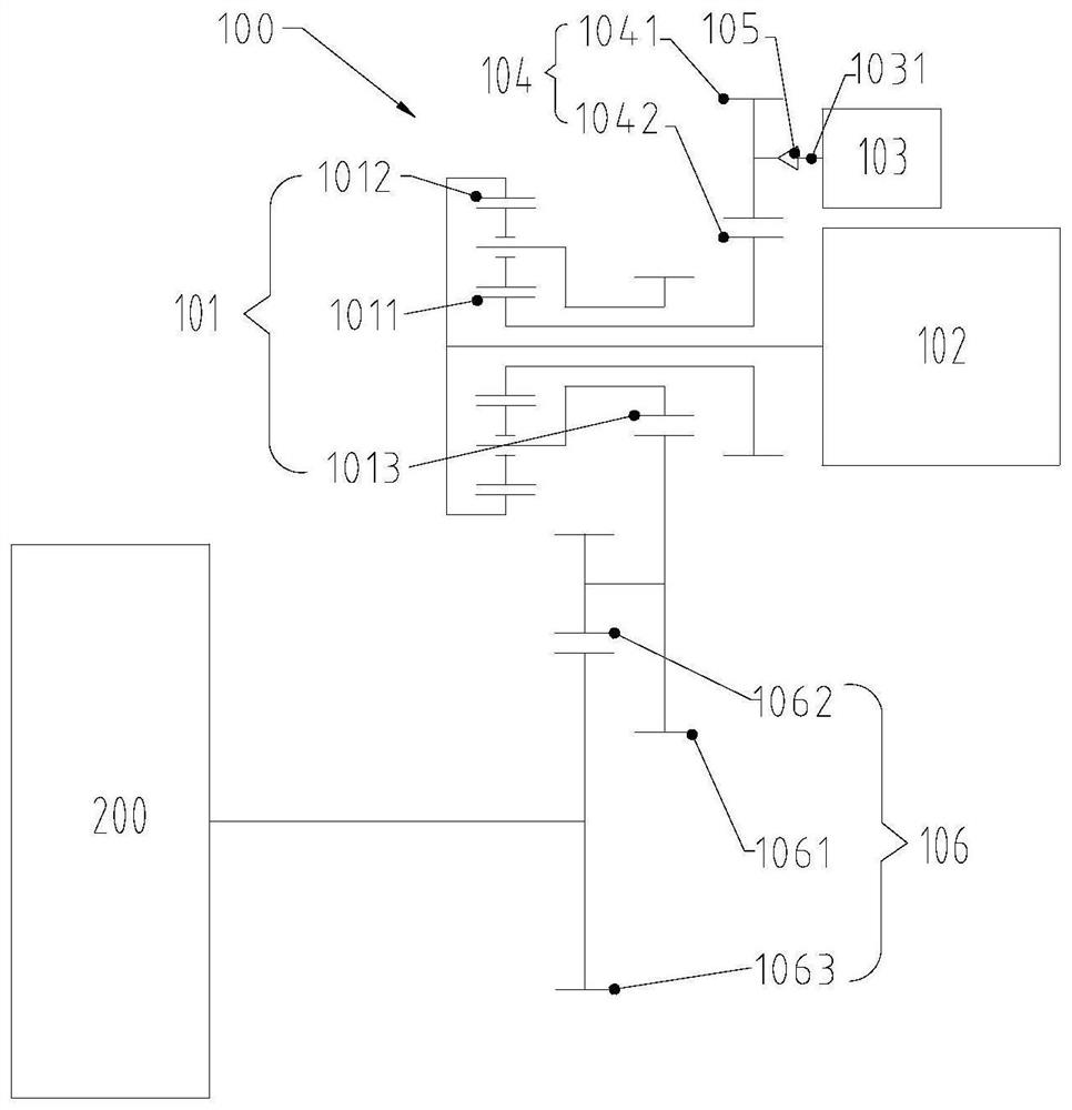 Wheel edge driving structure, wheel edge driving assembly and vehicle