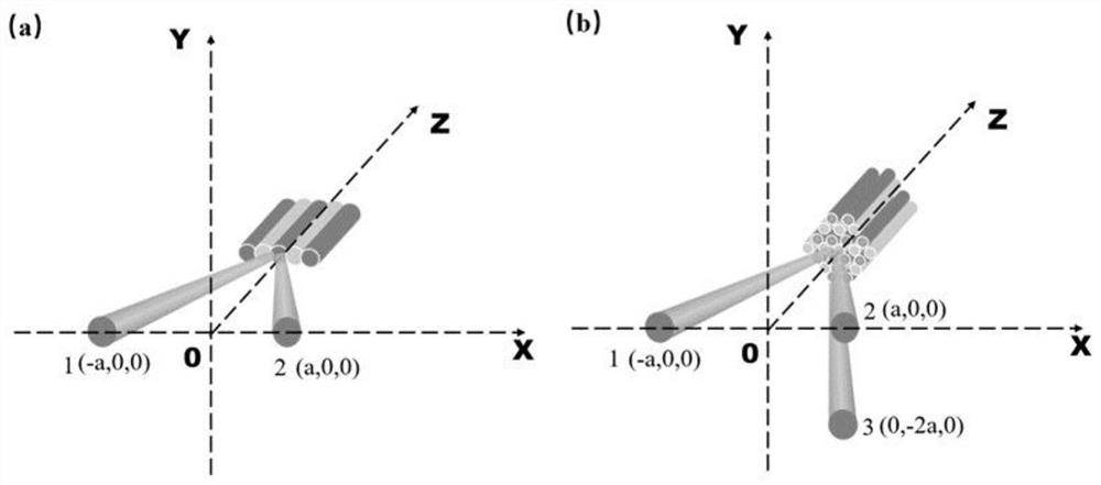 Two-dimensional plasma lattice grating enhanced laser-induced breakdown spectroscopy detection sensitivity device