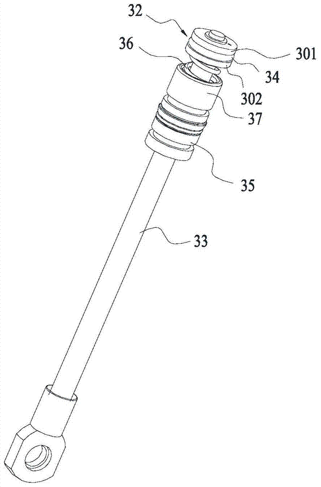 Pneumatic turning device and locker using the same