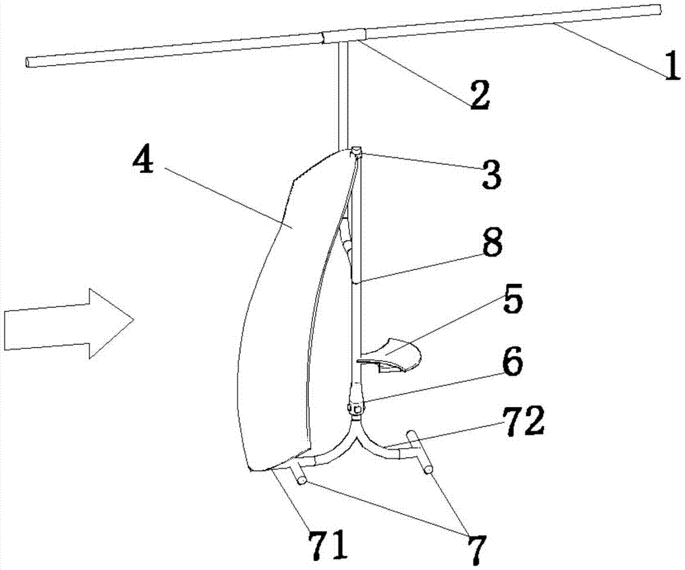 wind shelter overhead passenger device