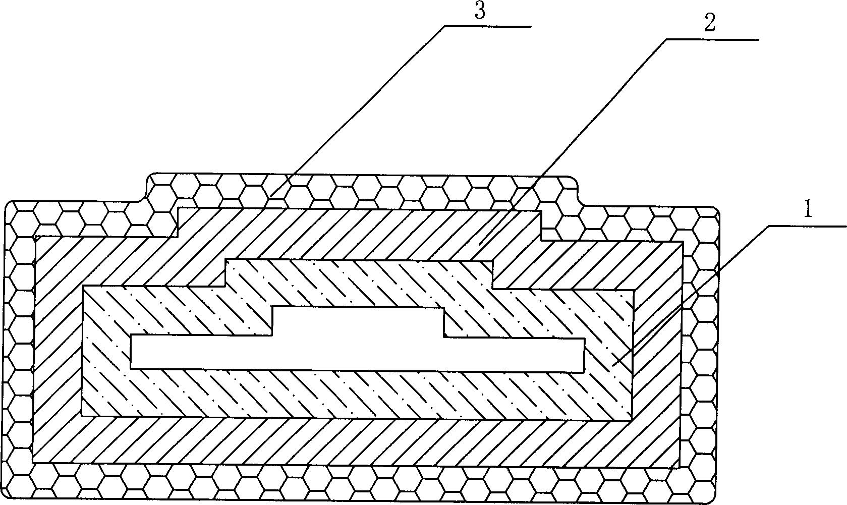 Method for preparing high conductive, high temperature electronic frame material