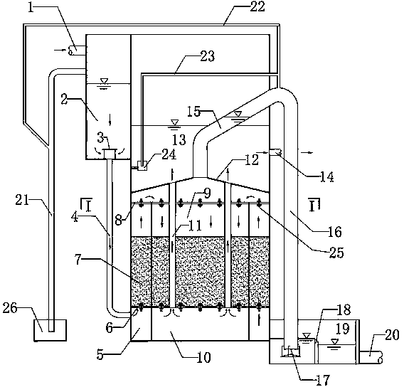 Non-valve filter with double filter layers