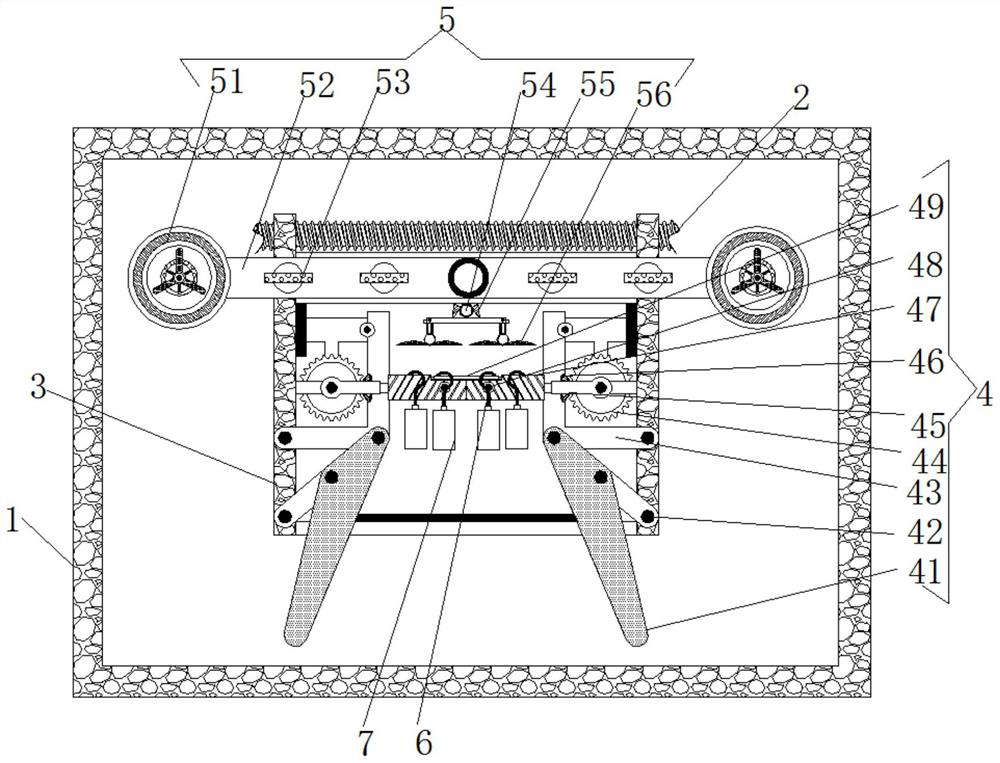 Hanging device for meat food processing