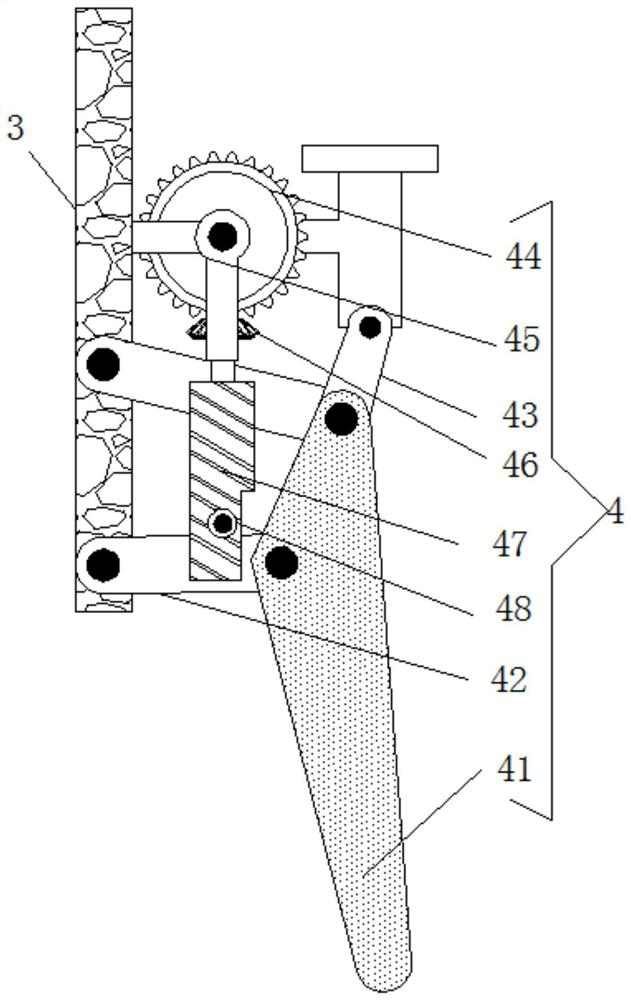 Hanging device for meat food processing