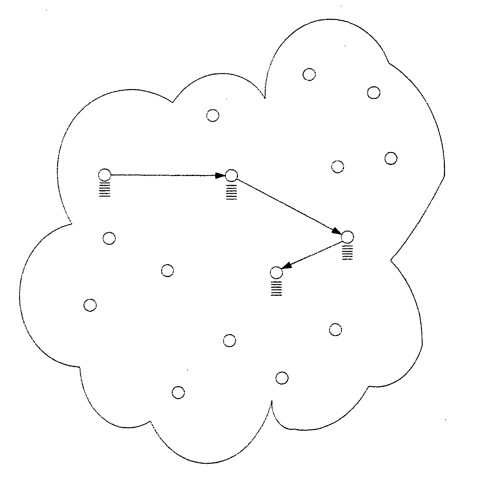 Peer-to-peer name resolution protocol (PNRP) and multilevel cache for use therewith