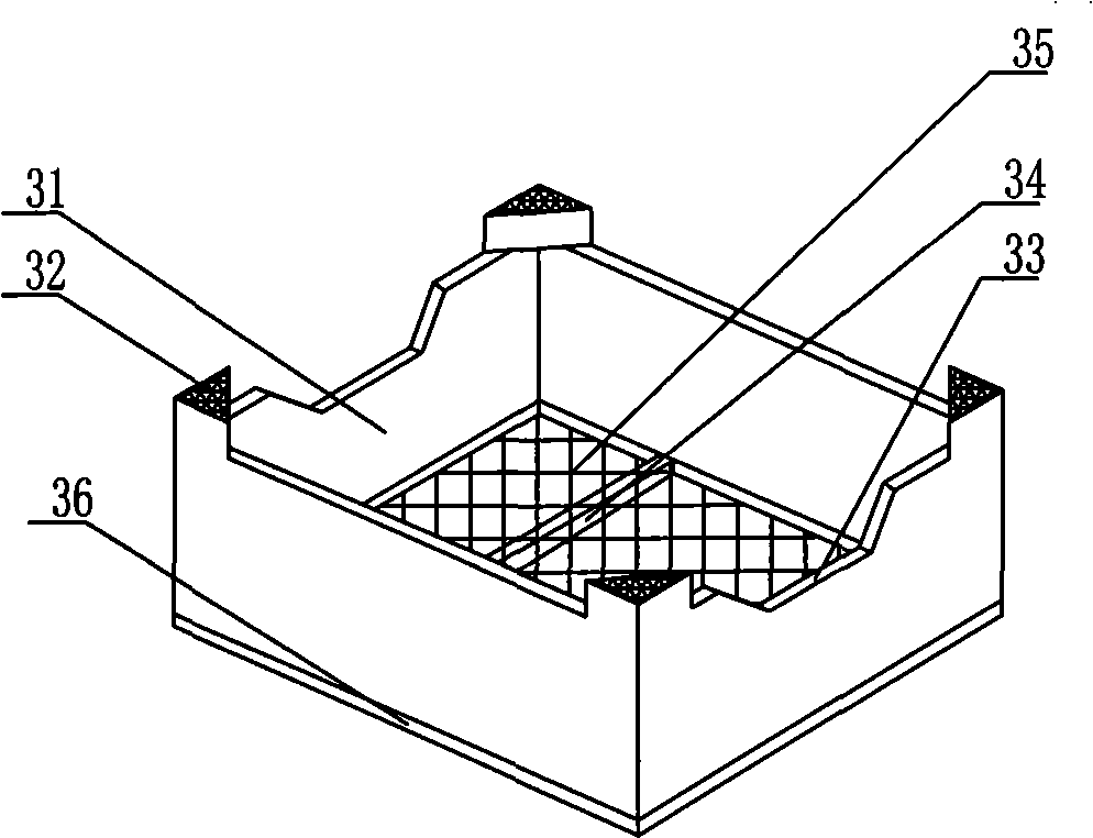 Tunnel basket type fermentation method for culture medium of edible fungus