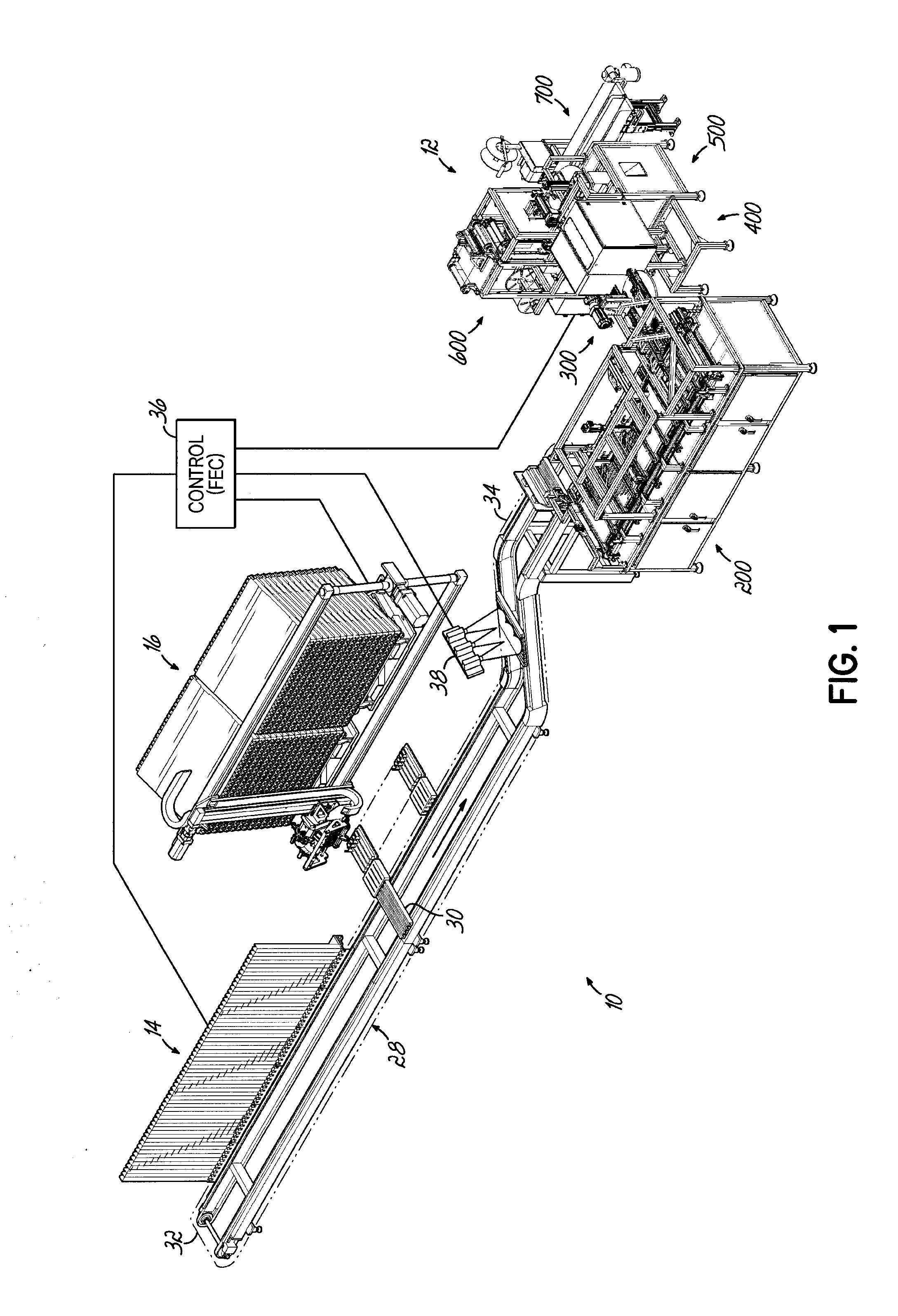 Packaging system for pharmaceutical dispenser and associated method