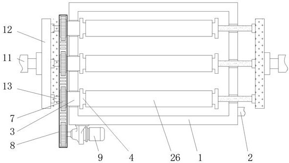 Black metal rust removal device capable of preventing rust regeneration