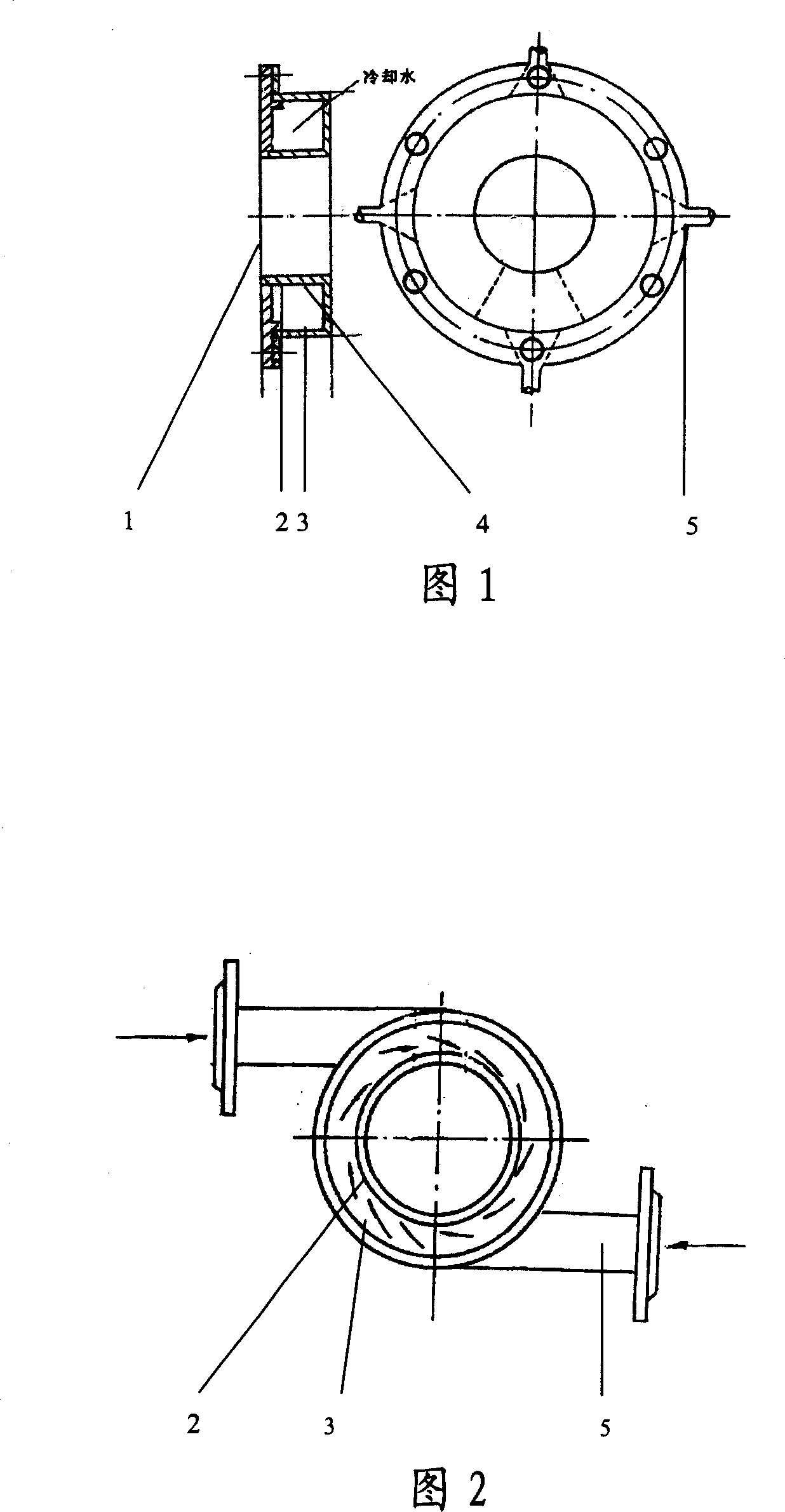 Controlled cooling process and water cooler for high carbon and chromium bearing steel pipe blank after hot rolling