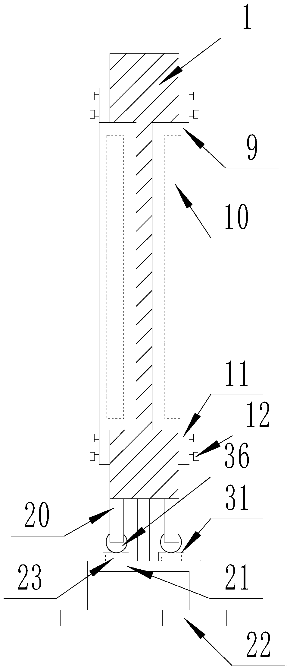 An environmentally friendly municipal construction fence with automatic alarm function