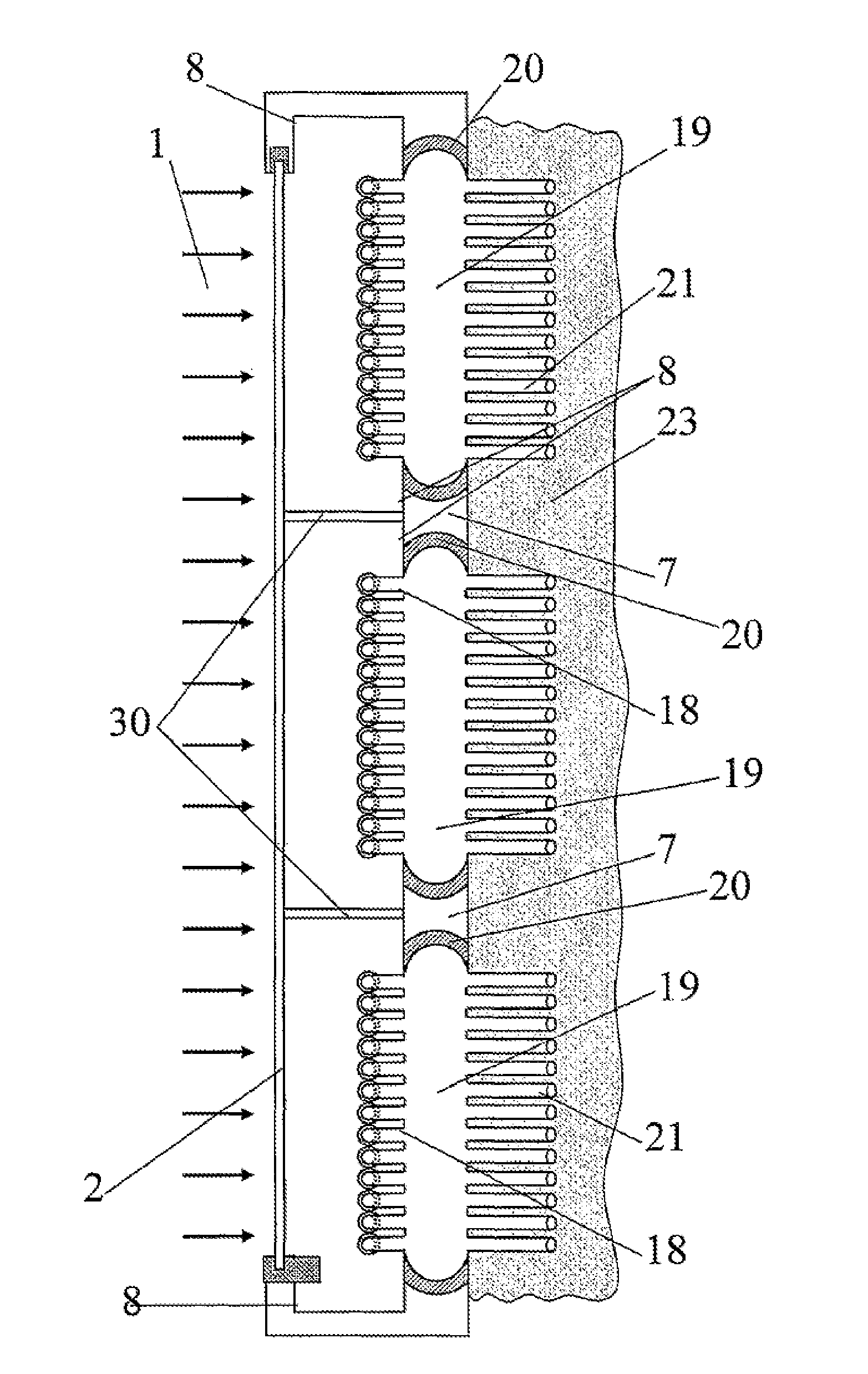 Thermal solar energy collector