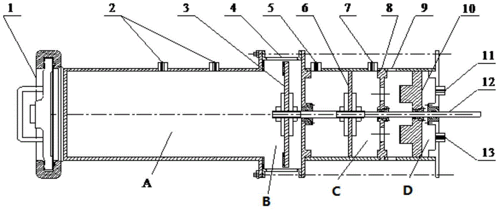 Timber internal micro blasting device