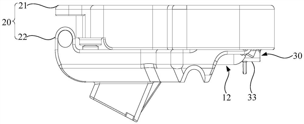 Swing device, swing seat and swing car