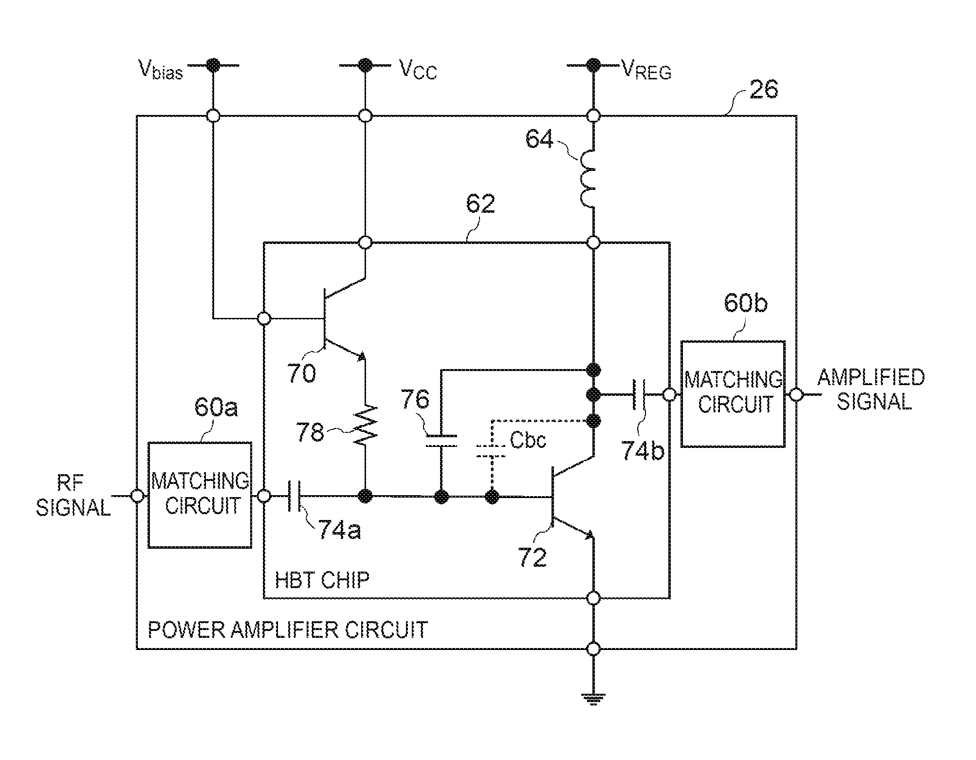 Power amplifier circuit