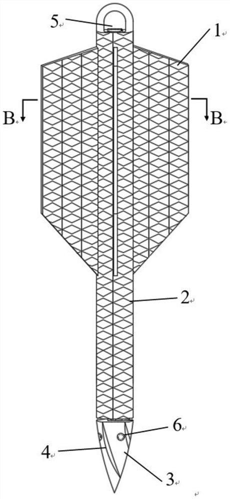 A bionics-based dynamic torpedo anchor and its installation method