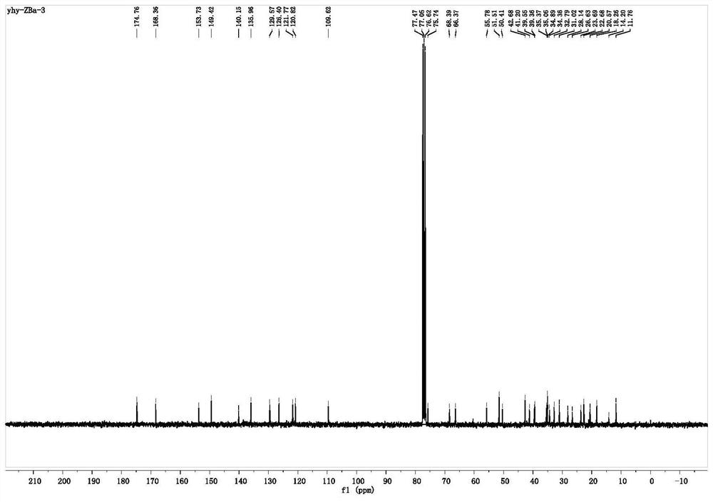 Quinoline chenodeoxycholic acid sensor and its synthesis method and application