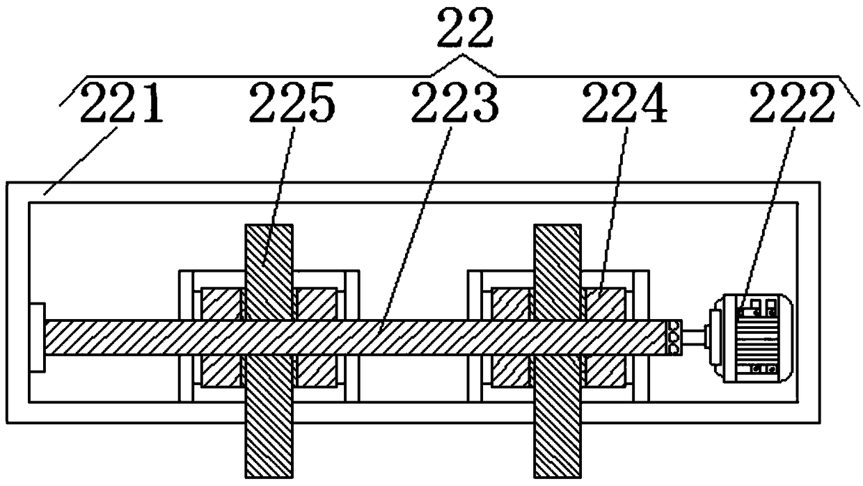 Tempering furnace specially used for producing cambered surface glass