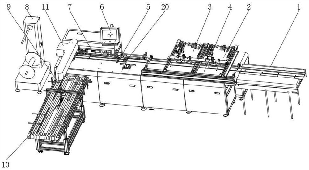 Full-automatic coil binding machine