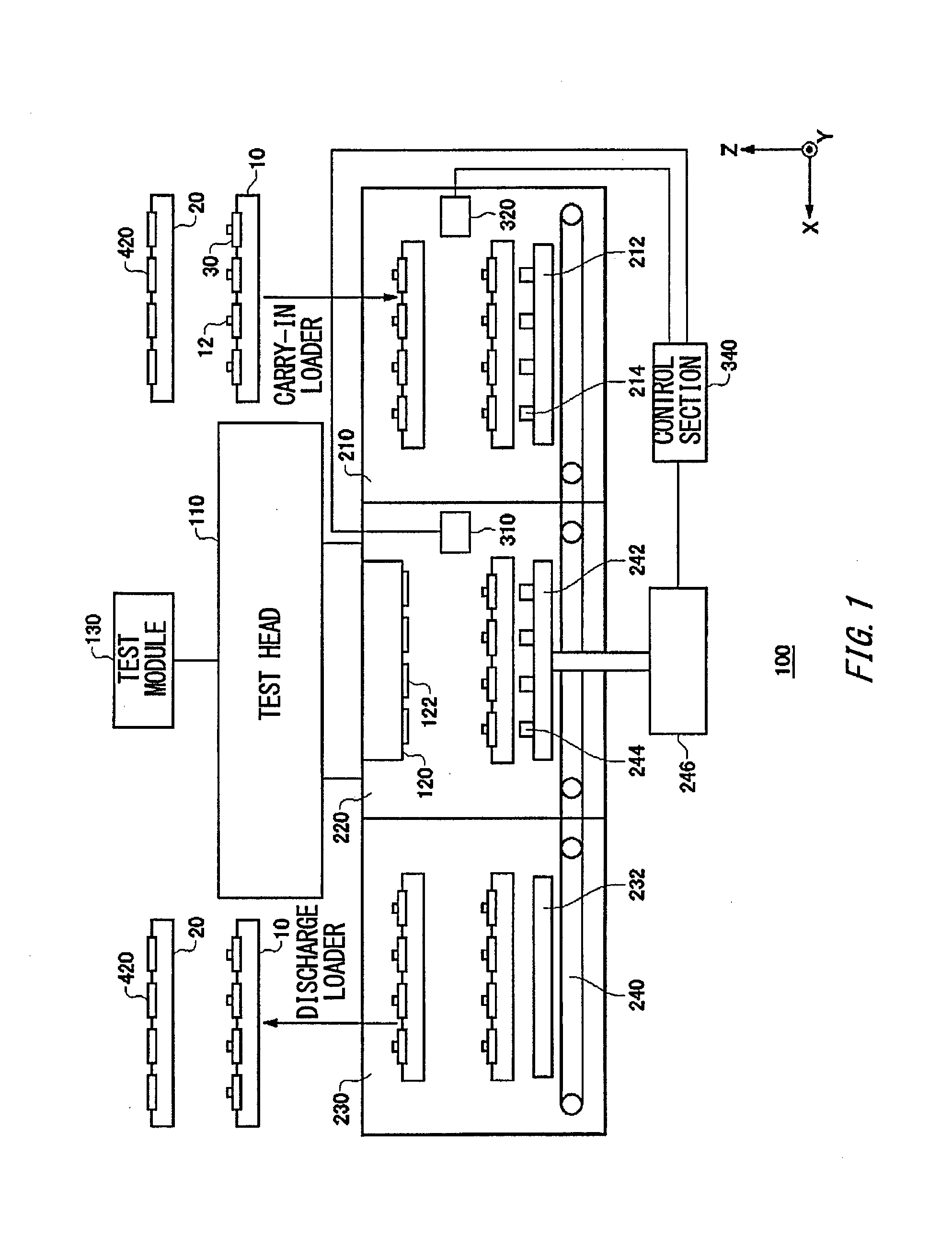 Handler apparatus, adjustment method of handler apparatus, and test apparatus