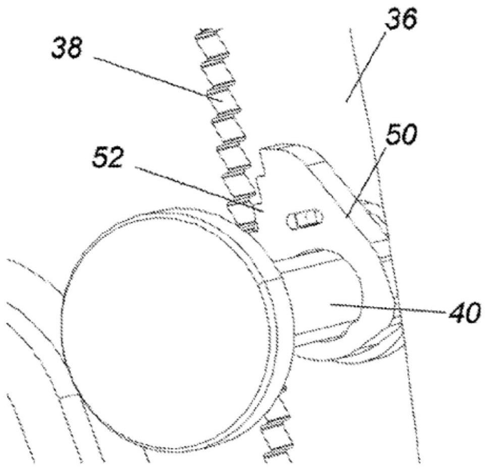 Steering column positive lock drive mechanism