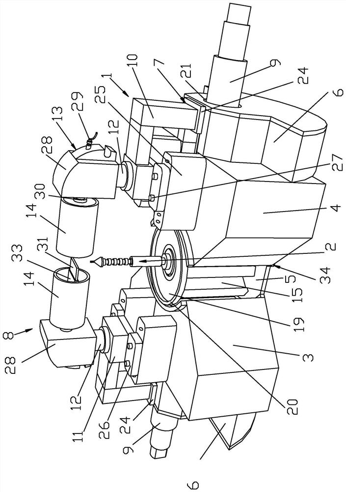 A hole opening device for a guide sleeve