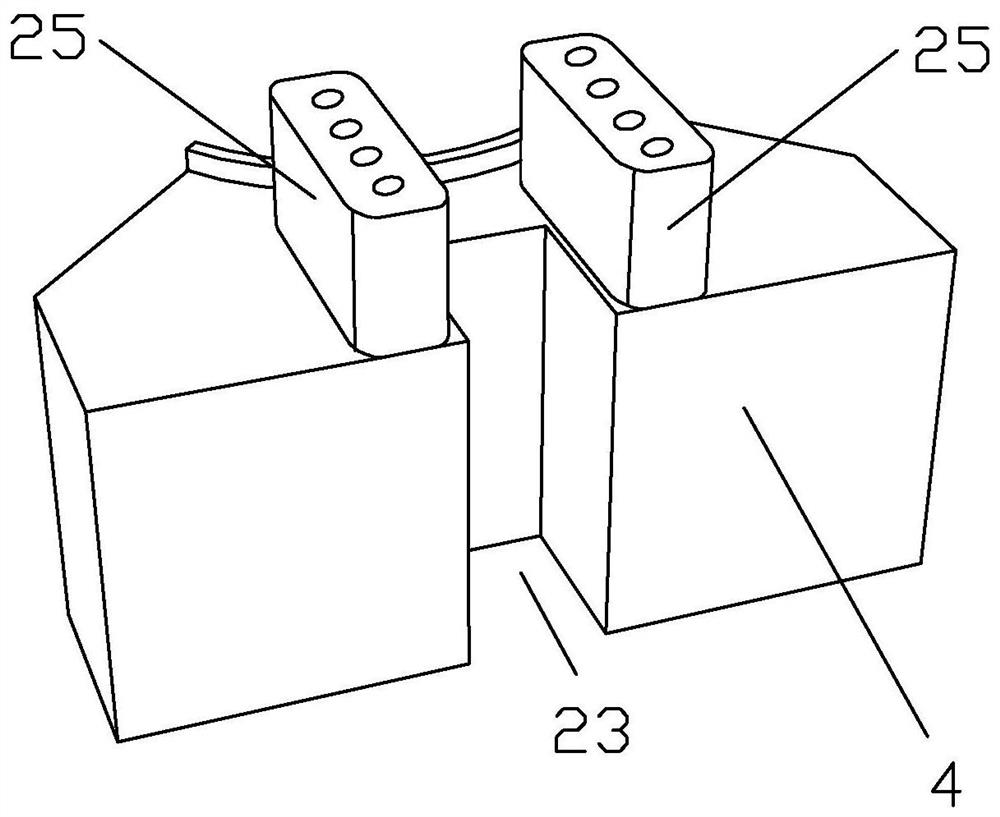 A hole opening device for a guide sleeve