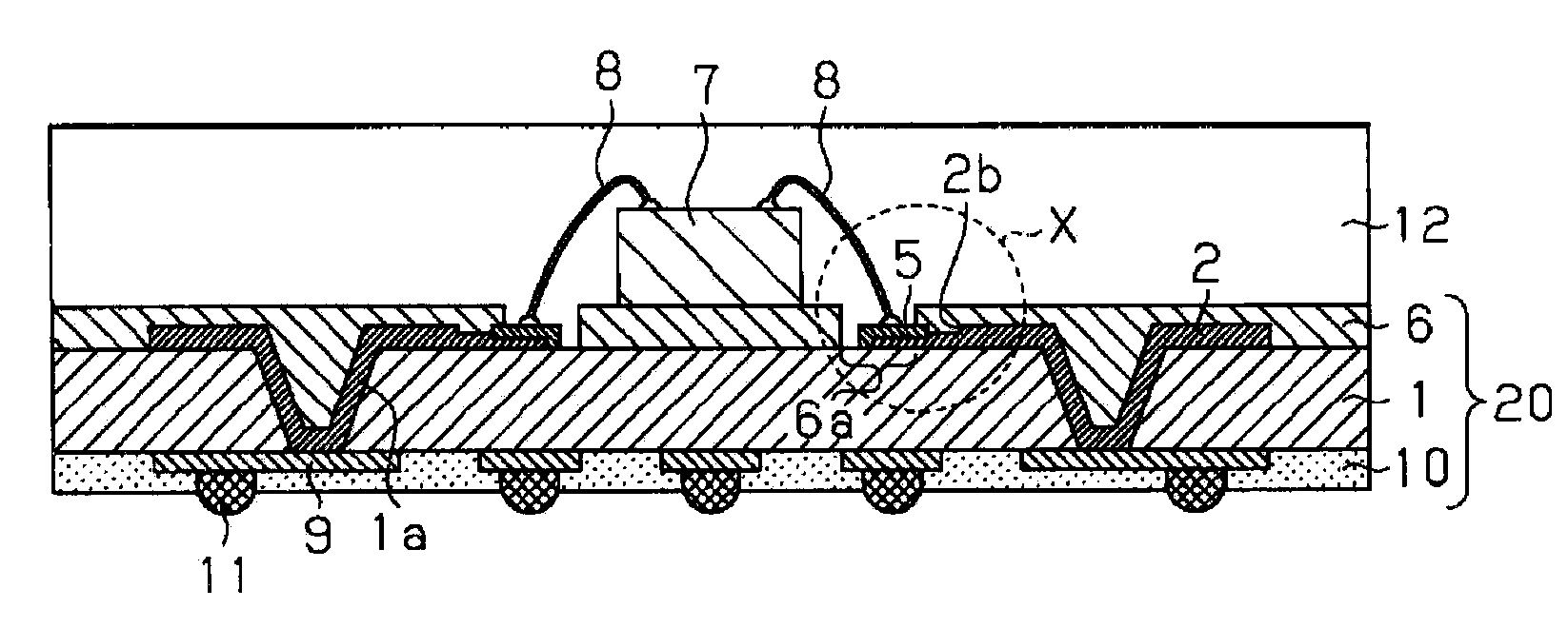 Packaging board and manufacturing method therefor, semiconductor module and mobile apparatus