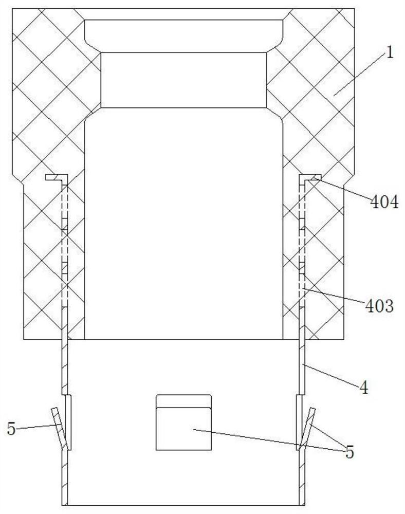 Combined multifunctional accessory of grouting sleeve for steel bar connection and combined use method