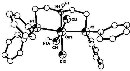 Cobalt catalyst and application thereof in 1,3-butadiene polymerization reaction