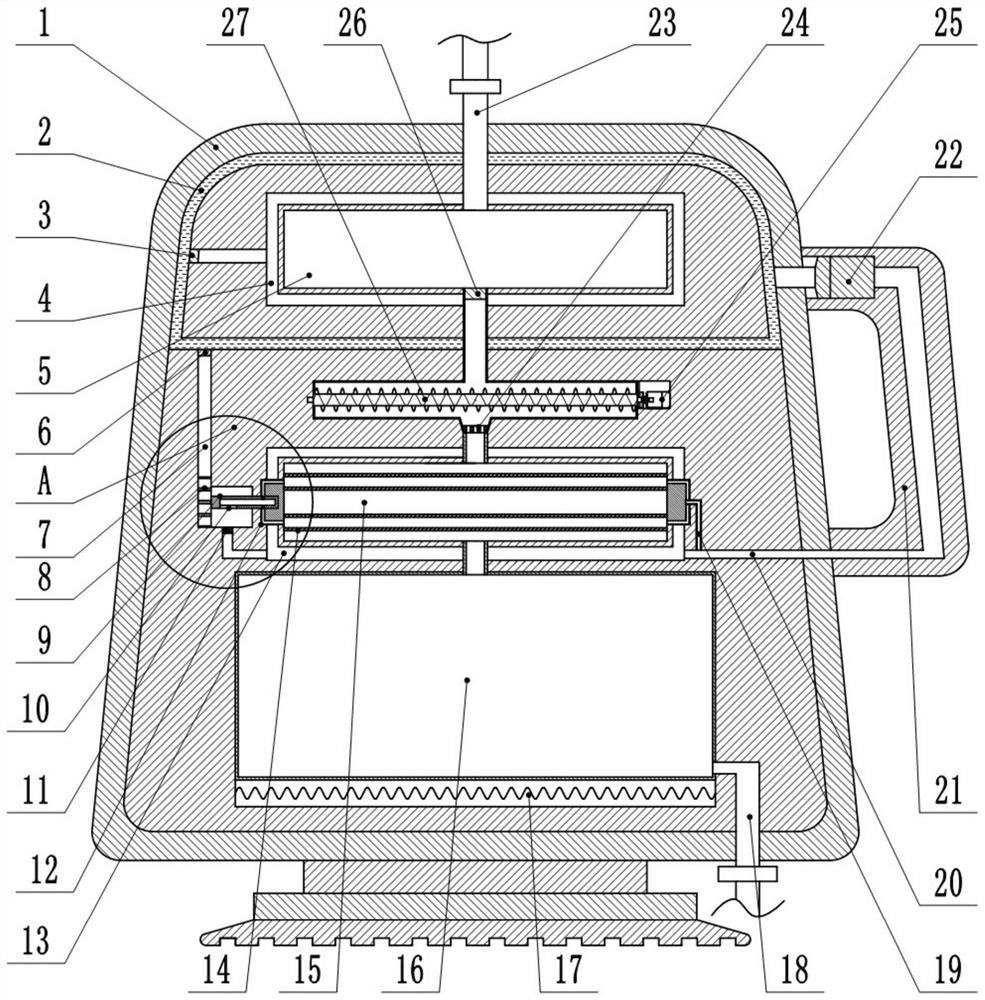 Postoperative enteral nutrition dosing device