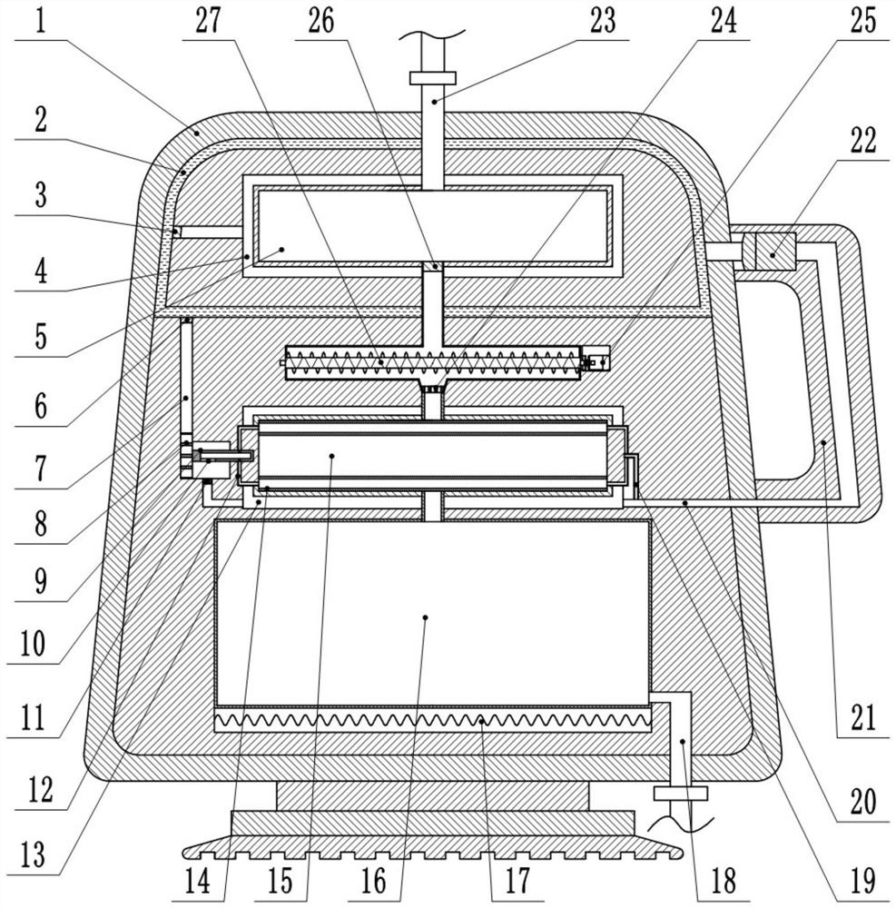 Postoperative enteral nutrition dosing device