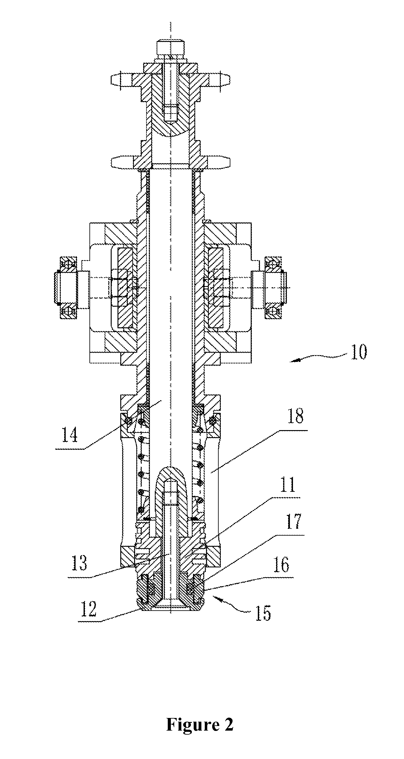 Preform clamping head