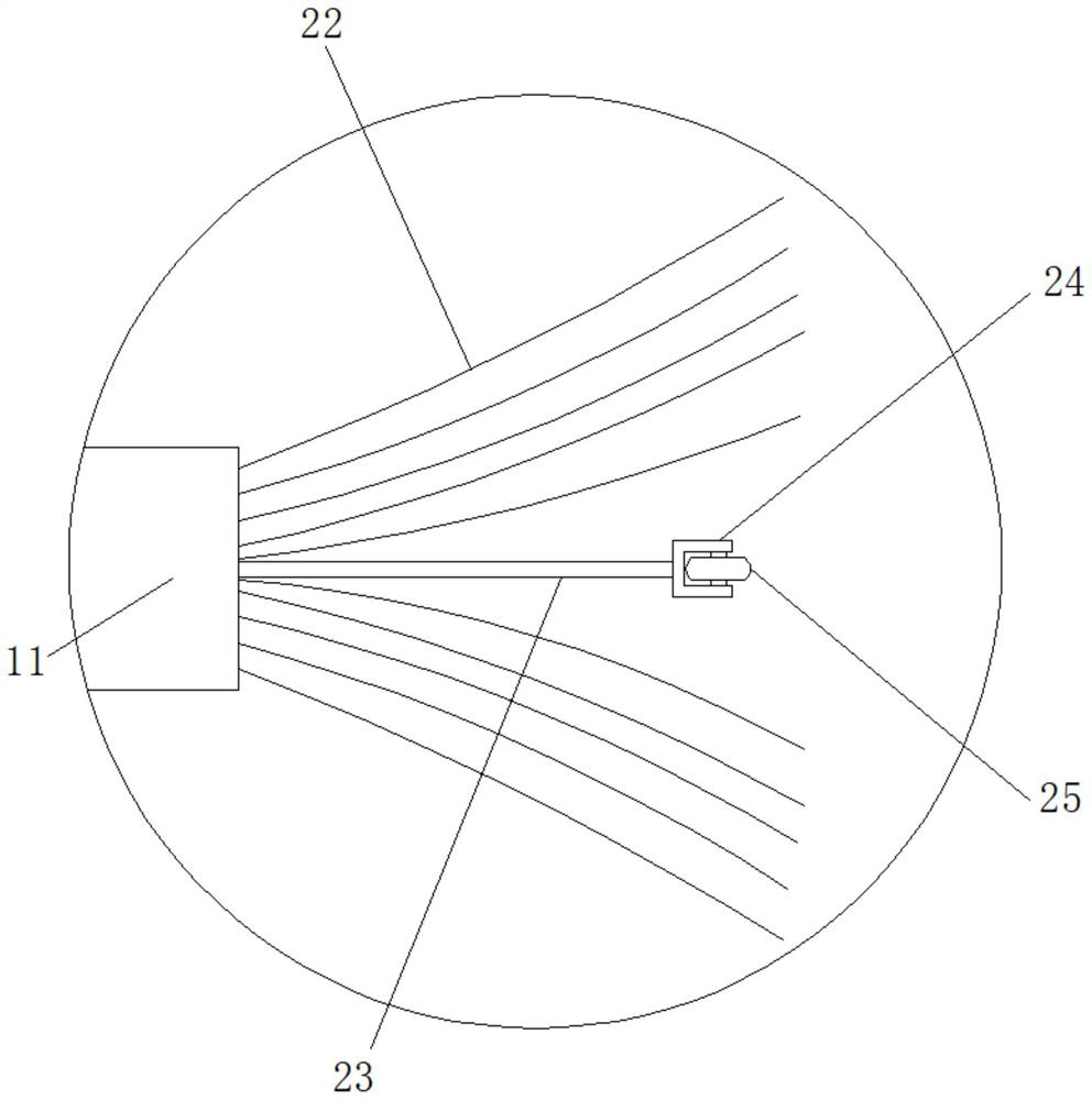 Dust removal equipment for LED lamps