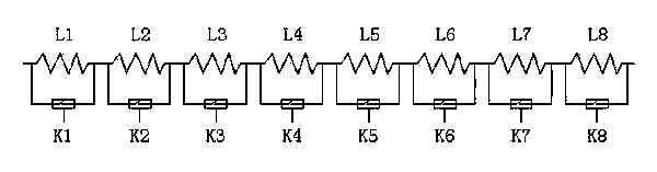 Power regulating circuit of non-contact type energy transmission system and control method thereof