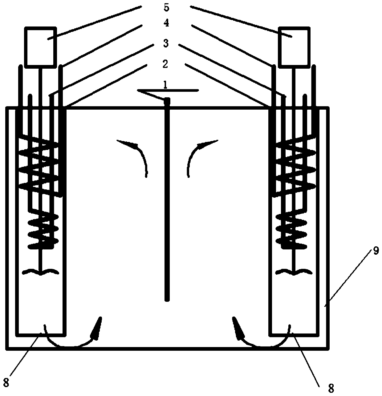 Constant-temperature bath for working viscosity liquid setting value