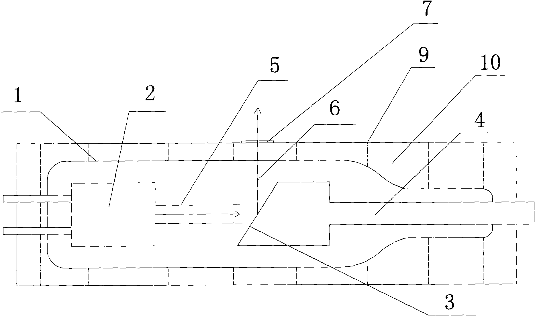 Multi-target material X light tube