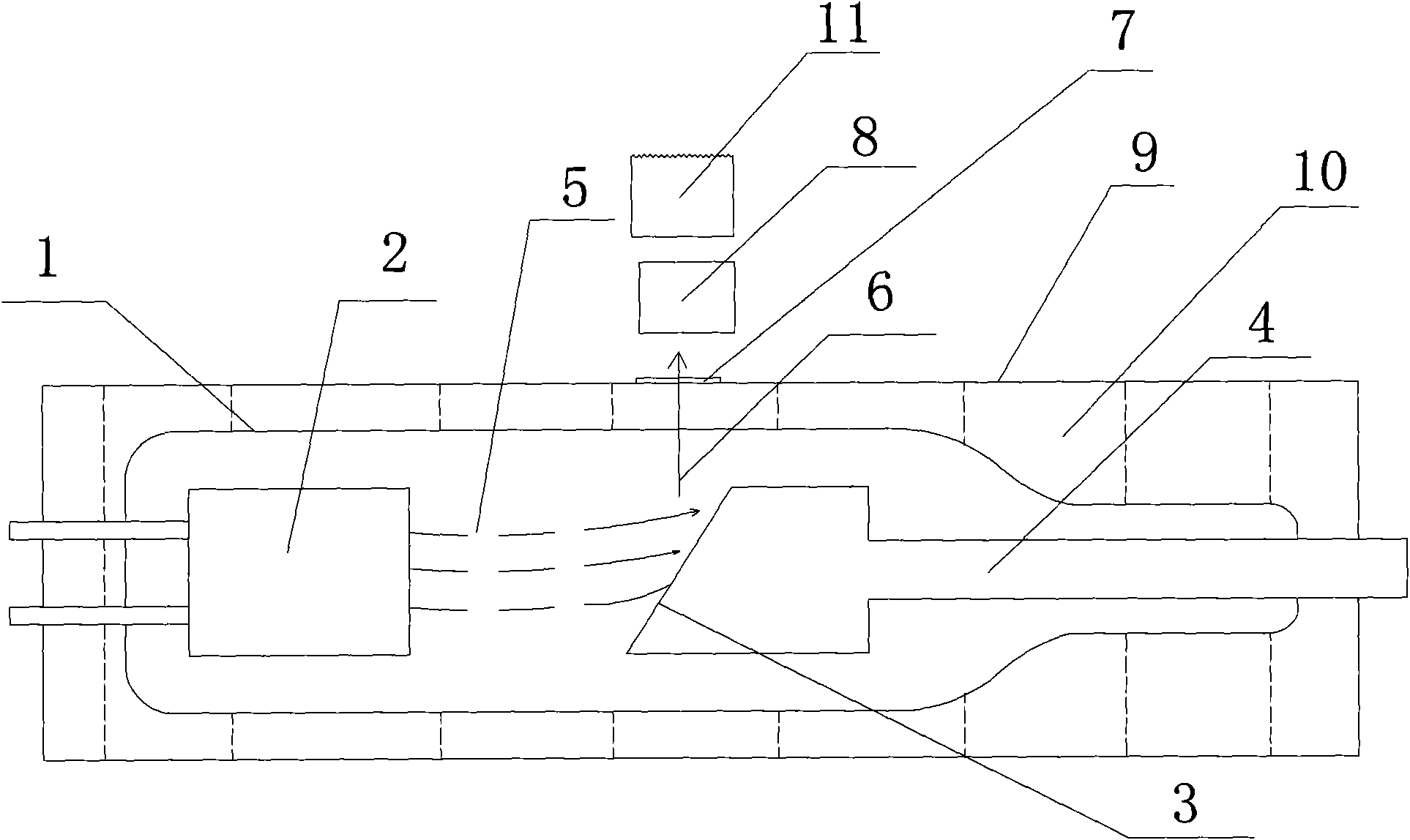 Multi-target material X light tube