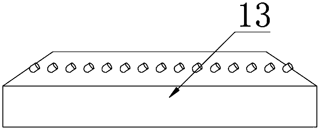 Double piston crank type dust reducer