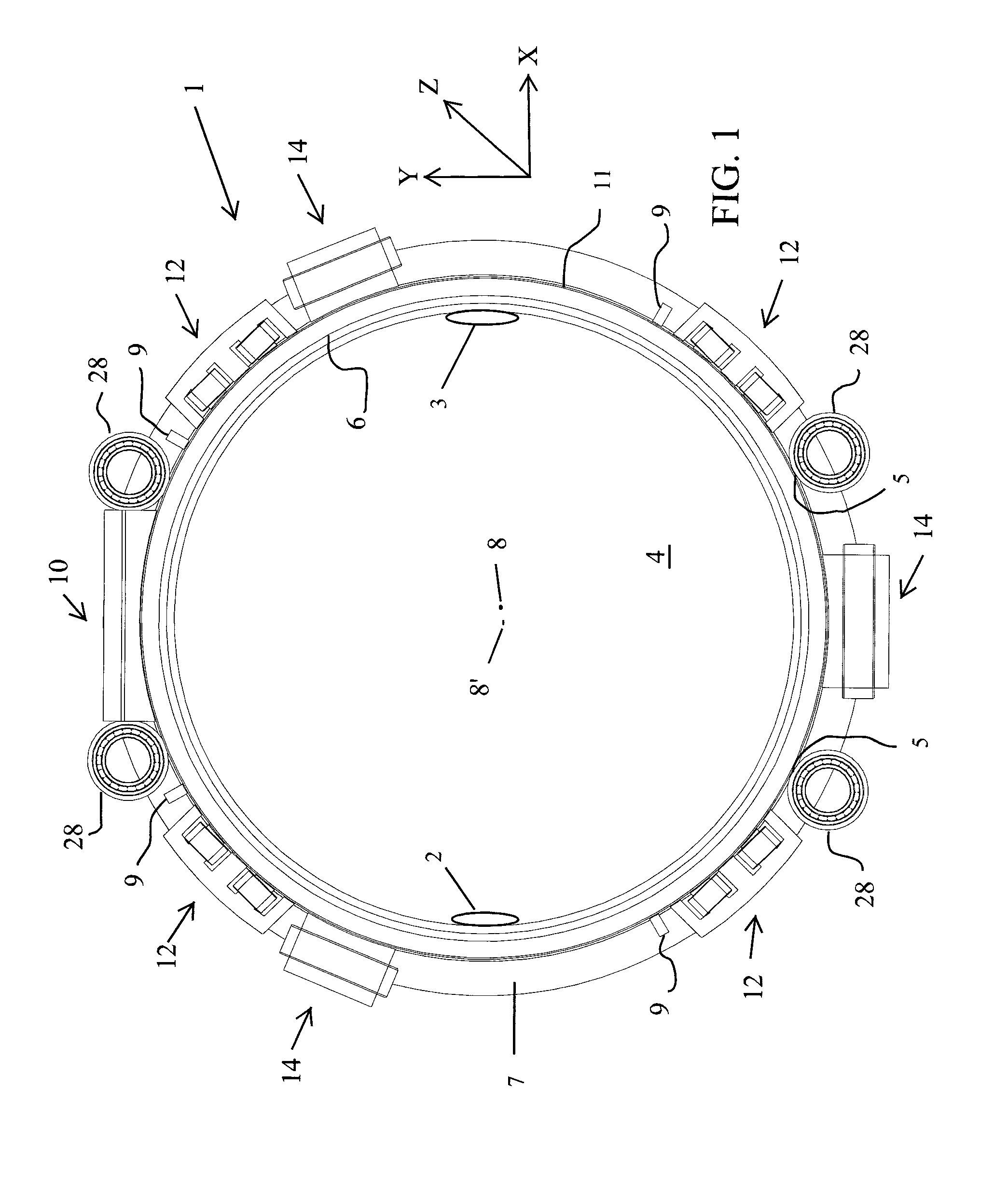 Diagnostic scanning apparatus