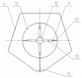 Plant stem type continuous microwave expansion device