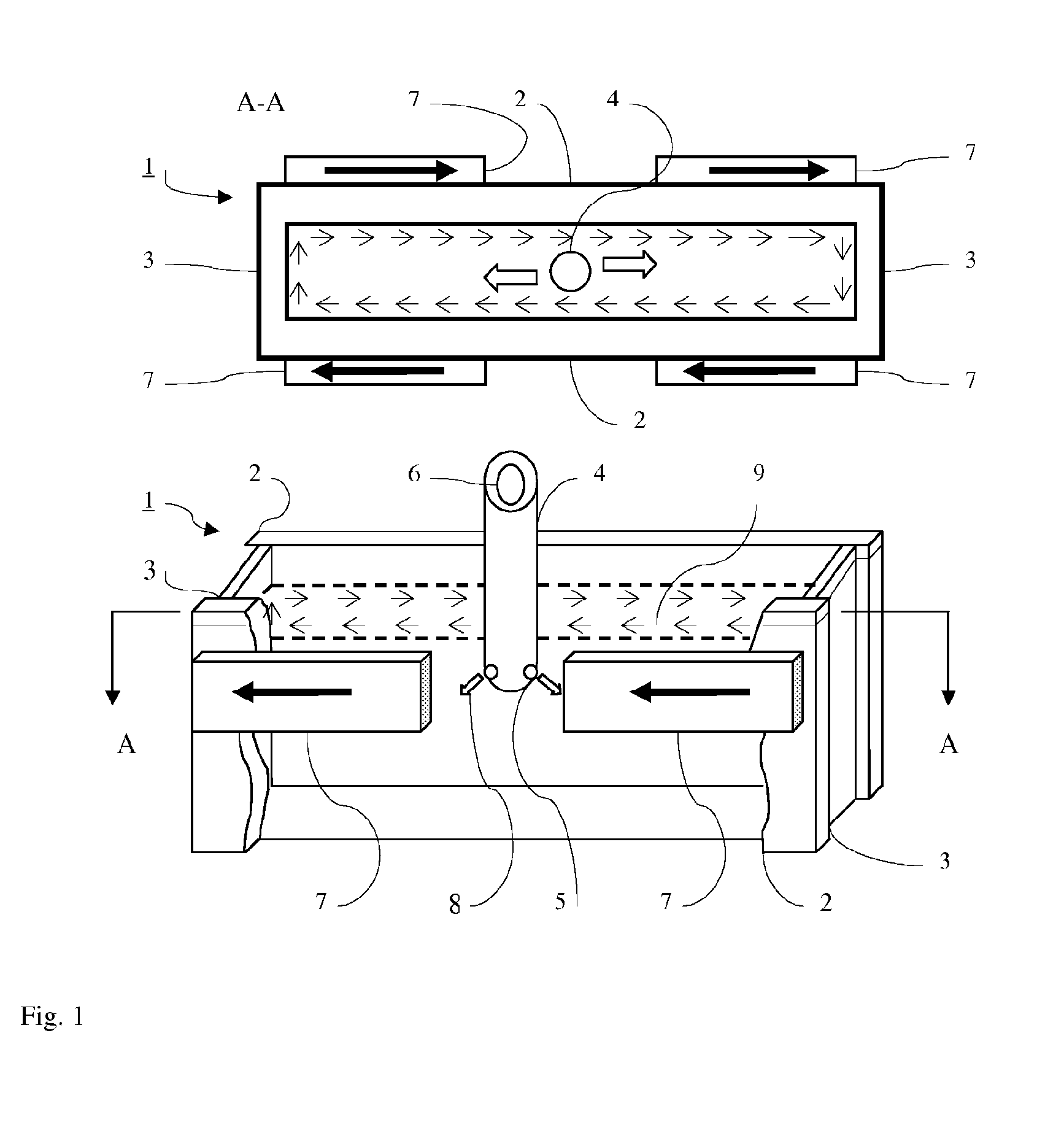 Method And Apparatus For Controlling The Flow Of Molten Steel In A Mould