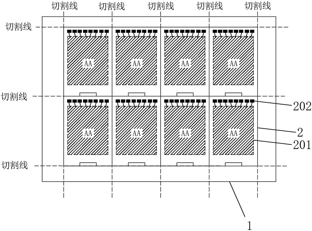 Manufacturing method of liquid crystal display panel with narrow bezel